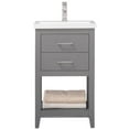 thumbnail image 1 of Design Element Cara 20" Single Sink Bathroom Vanity In Gray, 1 of 5
