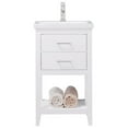 thumbnail image 1 of Design Element Cara 20" Single Sink Bathroom Vanity In White, 1 of 5