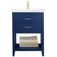 thumbnail image 1 of Design Element Cara 24" Single Sink Bathroom Vanity In Blue, 1 of 4