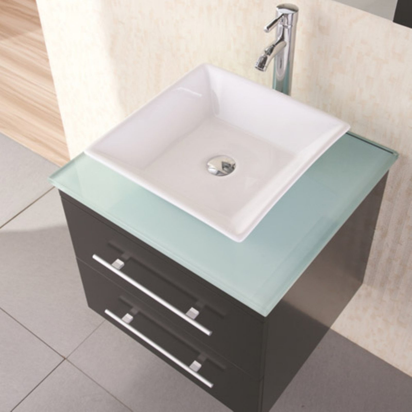 Design Element DEC071C Elton 24in. Single Bathroom Vanity Set