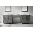 thumbnail image 1 of Design Element Estate 102" Double Sink Bathroom Vanity Modular Set in Gray, 1 of 6