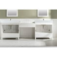 thumbnail image 1 of Design Element Estate 102" Double Sink Bathroom Vanity Modular Set in White, 1 of 6