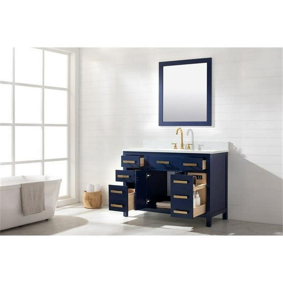 Design Element Group 48" Single Vanity in Blue