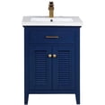 thumbnail image 1 of Design Element Cameron 24" Single Sink Vanity In Blue, 1 of 8