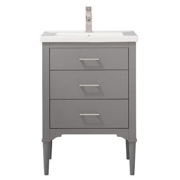 Design Element Group Mason 24" Single Sink Vanity in Gray