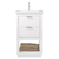 thumbnail image 1 of Design Element Klein 20" Single Sink Bathroom Vanity In White, 1 of 5