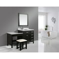 thumbnail image 1 of Design Element London 36" Single Sink Bathroom Vanity Set in Espresso with Make-up Table Set, 1 of 7
