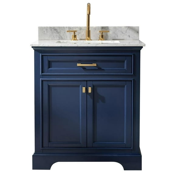 Design Element Milano 30" Single Vanity in Blue