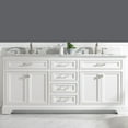 thumbnail image 1 of Design Element Milano 72" Double Sink Bathroom Vanity in White, 1 of 11