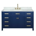 thumbnail image 1 of Design Element Valentino 54" Single Sink Vanity in Blue, 1 of 17