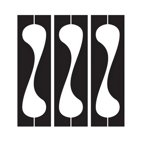 Design Elements Custom Pinstripes Lines Corners Car Window Vinyl Decal Sticker Stickers 270 - 36 Inches