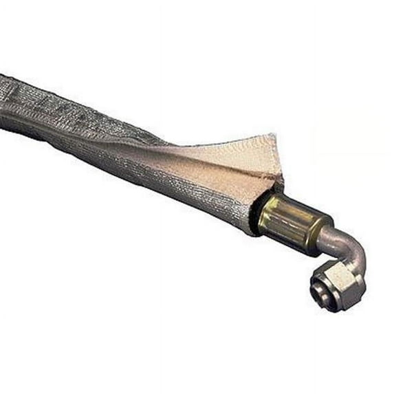 Design Engineering 010405 Heat Shroud 1/2" - 1-1/4" I.D. x 3ft Aluminized