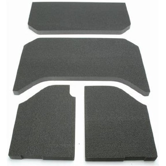 Design Engineering 050131 Black Sound-Deadening Headliner for Jeep Wrangler 4-Door