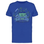 Design Equipment With Top View T-Shirt Men -Image by Shutterstock, Male XX-Large