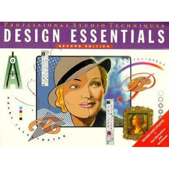 Pre-Owned Design Essentials with Adobe Illustrator and Adobe Photoshop (Paperback) 156830093X 9781568300931