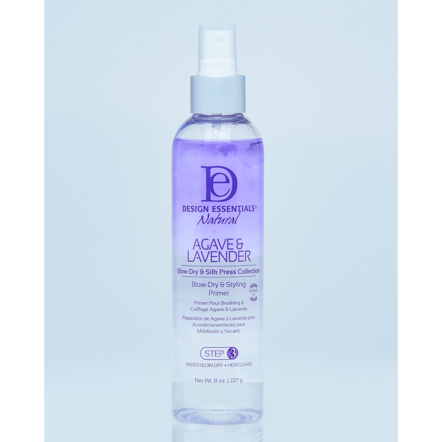 DESIGN ESSENTIALS AGAVE & LAVENDER BLOW DRY & SILK PRESS COLLECTION CREME  STEP 4 - Sarebys Beauty Supply