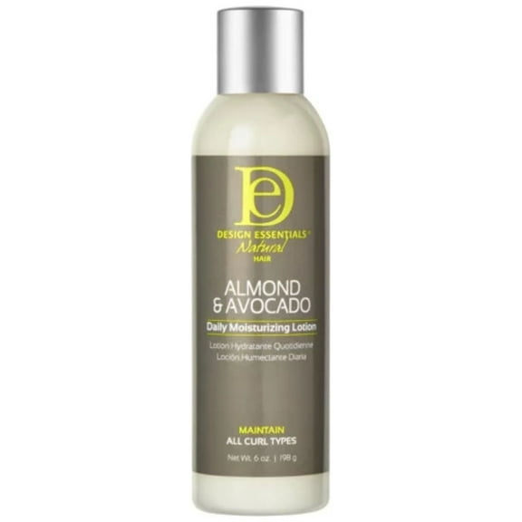 Design Essentials Almond Avocado Daily Moisture Lotion 6 oz. Curly Hair