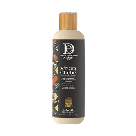 Design Essentials Chebe Anti Breakage Moisture Retention Shampoo 12oz. Coily & Curly