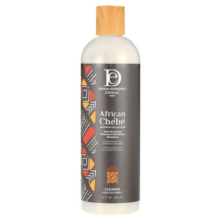 Design Essentials Chebe Anti Breakage Moisture Retention Shampoo 12oz. Coily & Curly