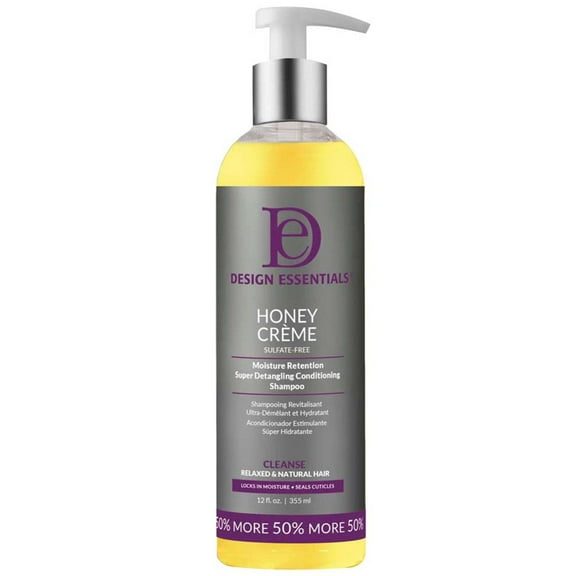 Design Essentials Honey Creme Moisture Retention Super Detangling Conditioning Shampoo