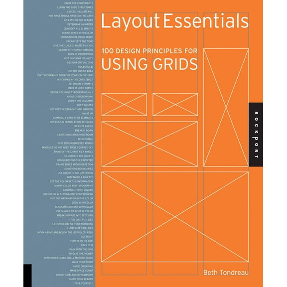 Pre-Owned Design Essentials: Layout Essentials: 100 Design Principles for Using Grids (Paperback)
