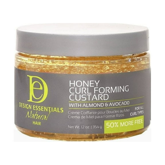 Design Essentials Natural Almond & Avocado Honey Curl Forming Custard 12 oz