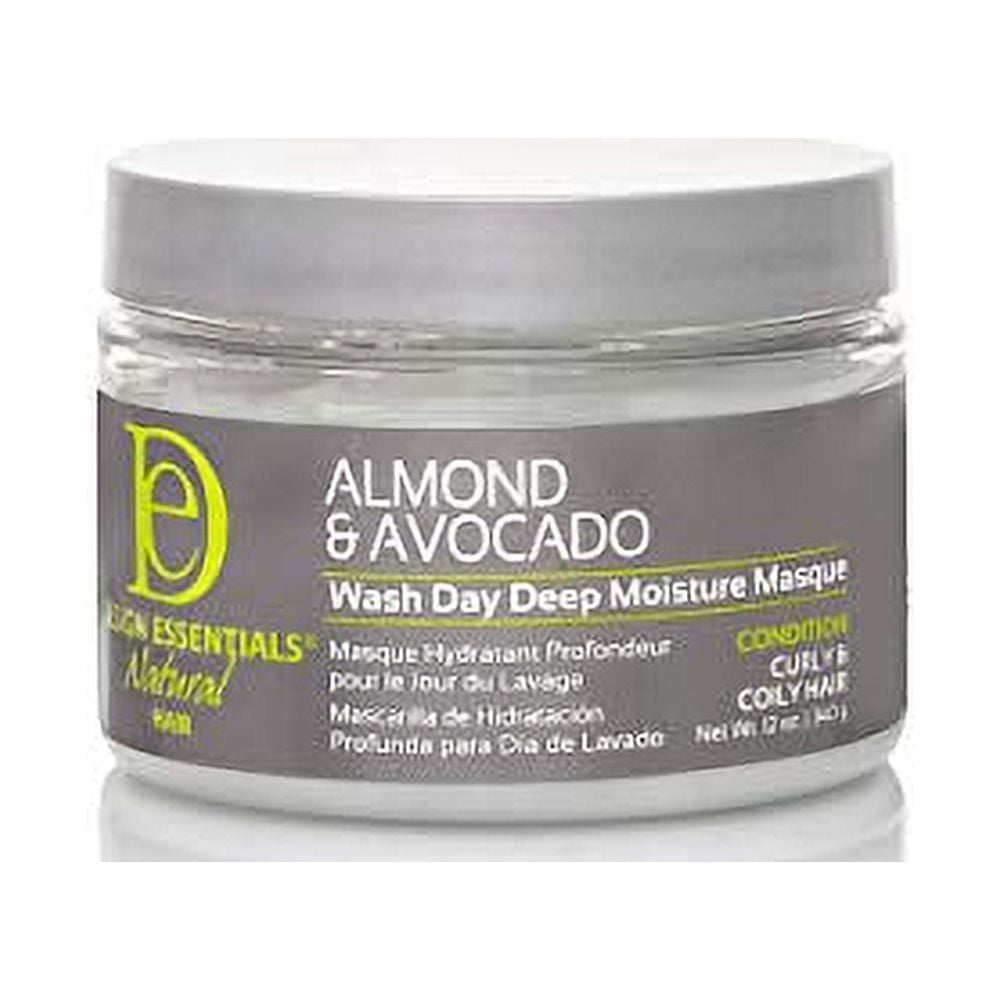 DESIGN ESSENTIALS Almond & Avocado Wash Day Deep Moisture Masque (12oz) DESIGN ESSENTIALS Almond & Avocado Wash Day Deep Moisture Masque (12oz)