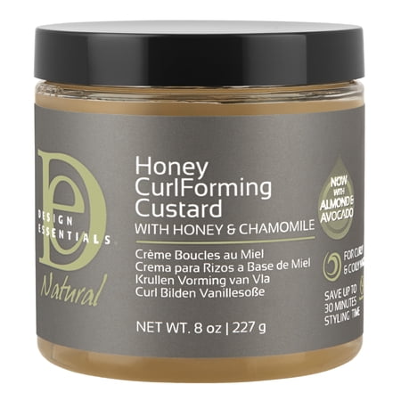 Design Essentials Natural Honey CurlForming Custard with Honey & Chamomile, 8 oz