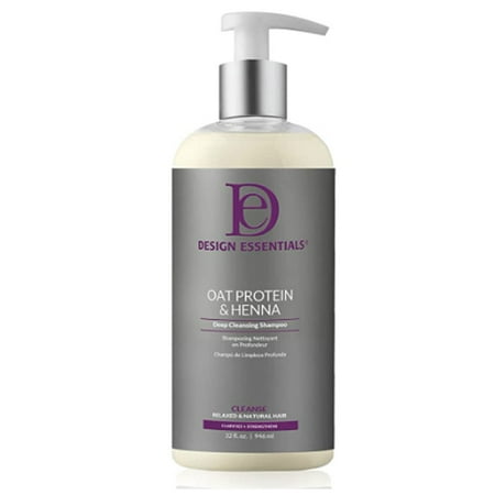 Design Essentials Oat Protein & Henna Deep Cleansing Shampoo (Size : 32 oz)