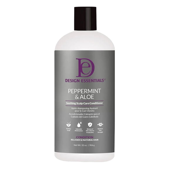 Design Essentials Peppermint & Aloe Condition 32 Oz Shampoo & Conditioner