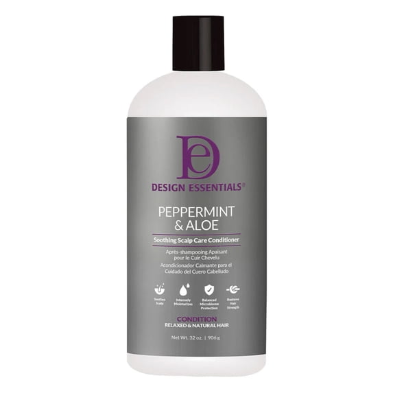 Design Essentials Peppermint & Aloe Condition 32 Oz Shampoo & Conditioner
