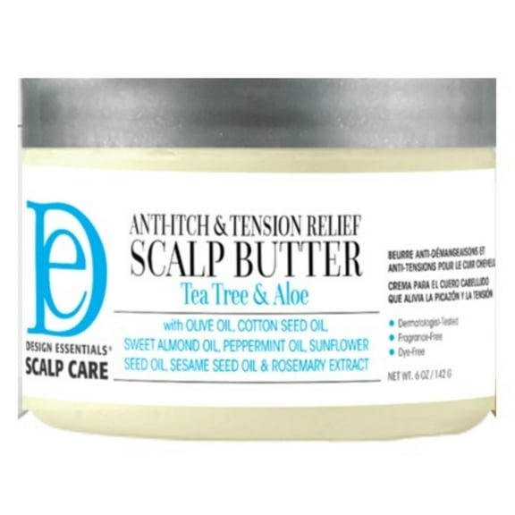 Design Essentials Scalp Butter 6 oz., Dry Hair Type, Moisturizing, Unisex