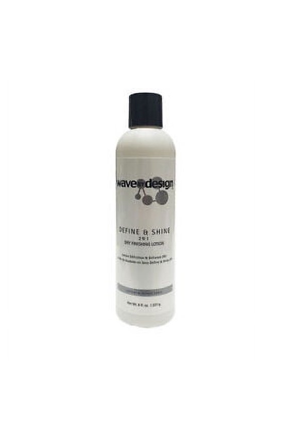 Design Essentials Wave by Design Define & Shine 2N1 Dry Finishing Lotion 8 Oz.