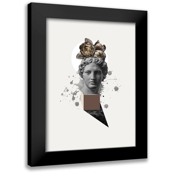 Design Fabrikken 11x14 Black Modern Framed Museum Art Print Titled - Approach of Apollo