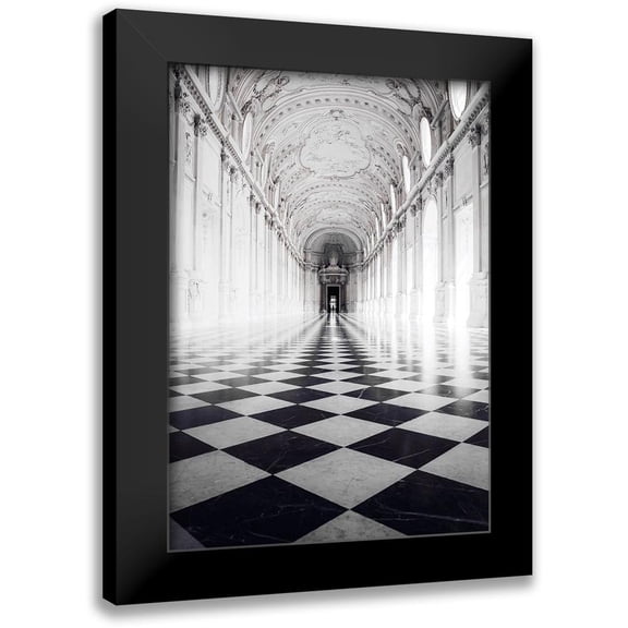 Design Fabrikken 11x14 Black Modern Framed Museum Art Print Titled - Architecture 6