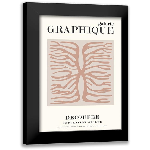 Design Fabrikken 11x14 Black Modern Framed Museum Art Print Titled - Graphique 9