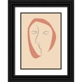 thumbnail image 1 of Design Fabrikken 11x14 Black Ornate Wood Framed with Double Matting Museum Art Print Titled - Face It 2, 1 of 4