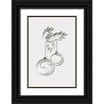 thumbnail image 1 of Design Fabrikken 11x14 Black Ornate Wood Framed with Double Matting Museum Art Print Titled - Merry Christmas 3, 1 of 4