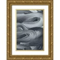 thumbnail image 1 of Design Fabrikken 11x14 Gold Ornate Wood Framed with Double Matting Museum Art Print Titled - Brushed 4, 1 of 4
