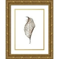 thumbnail image 1 of Design Fabrikken 11x14 Gold Ornate Wood Framed with Double Matting Museum Art Print Titled - Leaf, 1 of 4