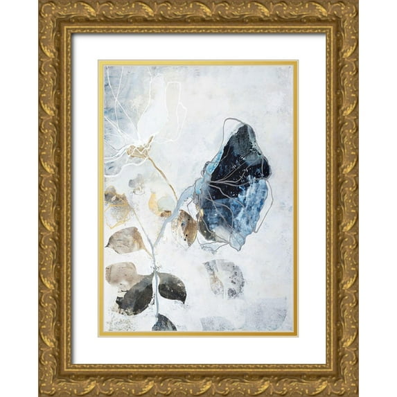 Design Fabrikken 11x14 Gold Ornate Wood Framed with Double Matting Museum Art Print Titled - Nowhere Land 2
