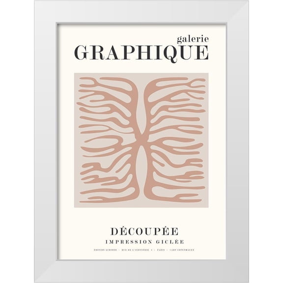 Design Fabrikken 11x14 White Modern Wood Framed Museum Art Print Titled - Graphique 9