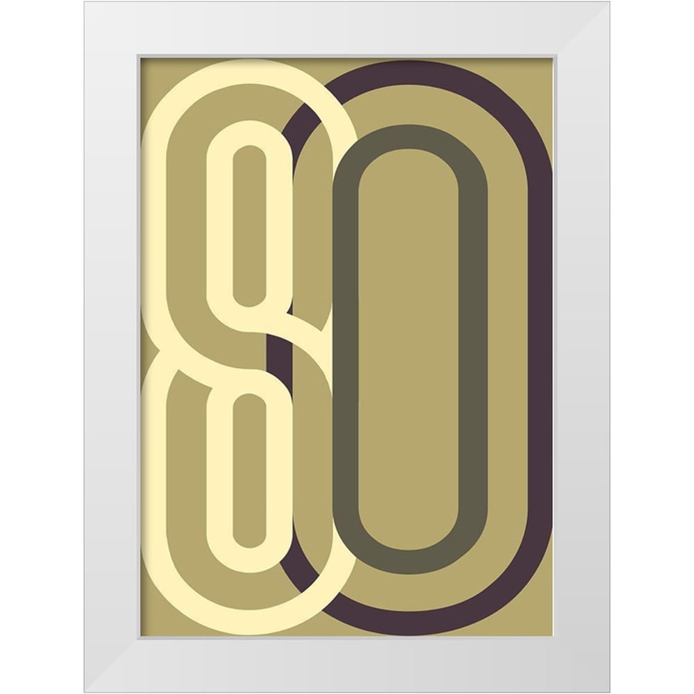 Design Fabrikken 11x14 White Modern Wood Framed Museum Art Print Titled ...