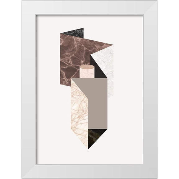 Design Fabrikken 11x14 White Modern Wood Framed Museum Art Print Titled - Scene 2