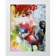 thumbnail image 1 of Design Fabrikken 12x14 White Modern Wood Framed Museum Art Print Titled - Flamingo, 1 of 4