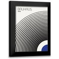 thumbnail image 1 of Design Fabrikken 14x18 Black Modern Framed Museum Art Print Titled - Bauhaus 4, 1 of 5