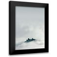 thumbnail image 1 of Design Fabrikken 14x18 Black Modern Framed Museum Art Print Titled - Lost in Mist, 1 of 5