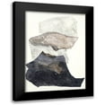 thumbnail image 1 of Design Fabrikken 14x18 Black Modern Framed Museum Art Print Titled - Organza 3, 1 of 5