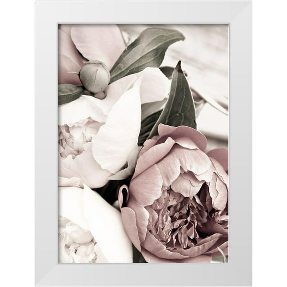 Design Fabrikken 14x18 White Modern Wood Framed Museum Art Print Titled - Opulent 1