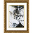 thumbnail image 1 of Design Fabrikken 17x24 Gold Ornate Wood Framed with Double Matting Museum Art Print Titled - Black and White 1, 1 of 4